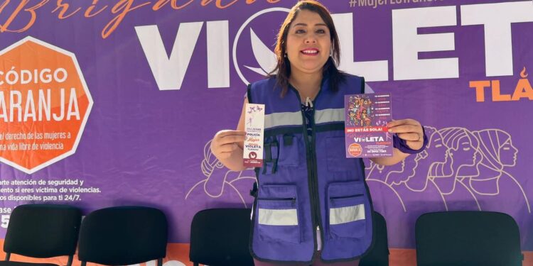 La Brigada Violeta, estrategia de Tláhuac para apoyar mujeres y evitar violencia