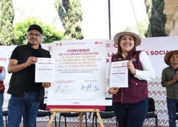 Tláhuac y la Secretaría del Trabajo de la Ciudad de México firman acuerdo de Empresas Sociales