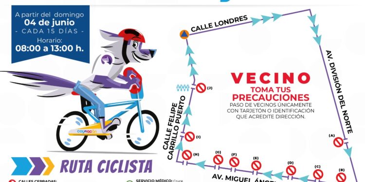 Llega el Paseo Ciclista a Coyoacán