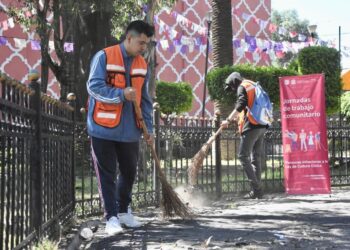 Infractores realizan trabajo social en Tláhuac