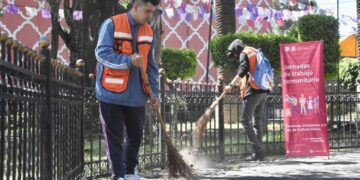 Infractores realizan trabajo social en Tláhuac