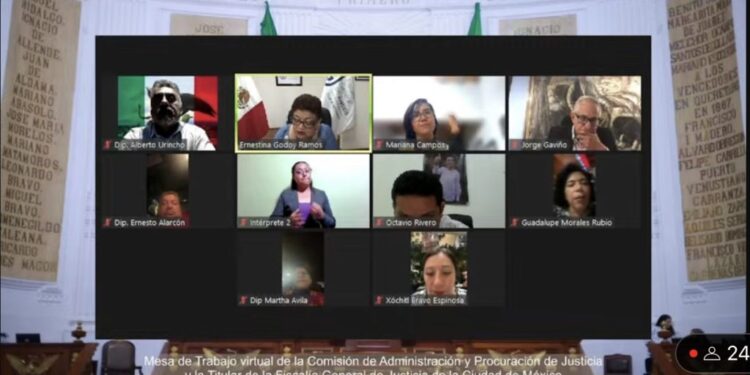 Morena respalda trabajo de Ernestina Godoy en la FGJ CMDX