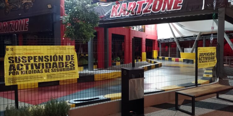 Suspende Coyoacán operación de Go-Karts en plaza comercial