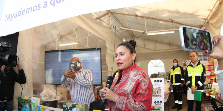 Senado envía primer cargamento de víveres para ayudar a afectados en Guerrero