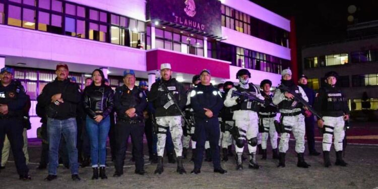 Guardia Nacional incrementa presencia en Tláhuac