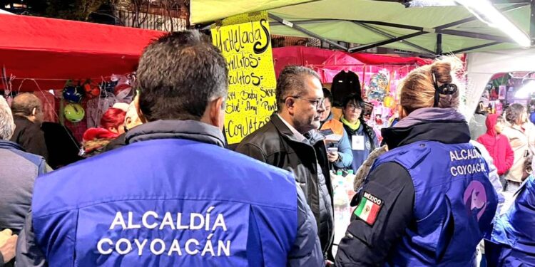 Saldo blanco en romerías, tianguis y mercados en Coyoacán