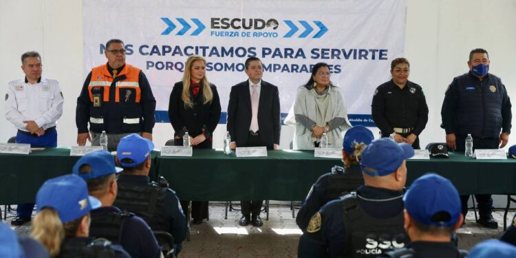 Trabajamos por una Policía profesional y con capacitación: Giovani Gutiérrez