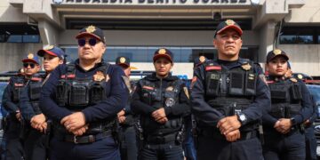 Alcaldía Benito Juárez agradece a elementos de "Blindar BJ"