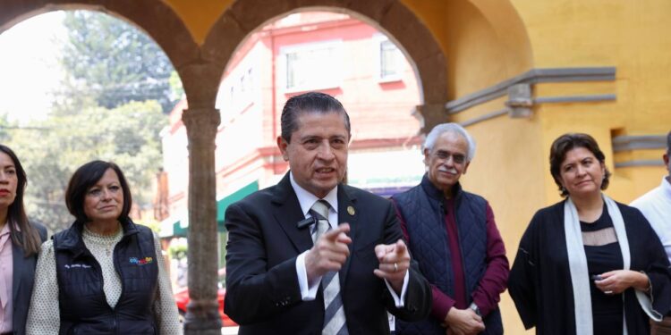 Rescatamos patrimonio arquitectónico de Coyoacán: Giovani Gutiérrez