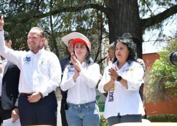 Saldaña y Taboada garantizan orden, agua y seguridad para Azcapotzalco y la CDMX