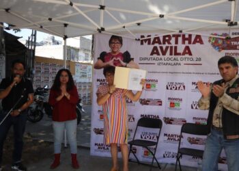 Martha Ávila se compromete a  seguir haciendo historia en el distrito 28