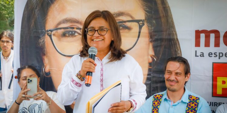 Aleida Alavez presenta ocho ejes para desarrollo sostenible en Iztapalapa
