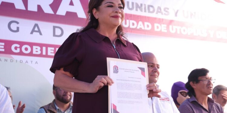 Clara Brugada garantiza más y mejor vivienda para combatir la pobreza en la CDMX