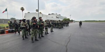 Ejército Mexicano refuerza seguridad en Nuevo Laredo