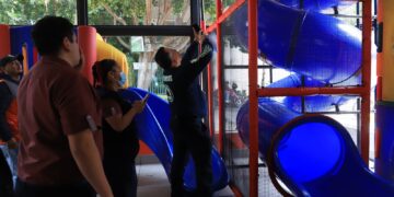 Revisan área de juegos infantiles en establecimientos de Benito Juárez
