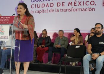 Clara Brugada se compromete a combatir la inseguridad en Miguel Hidalgo