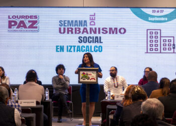 Lourdes Paz va por mejorar la calidad de vida en Iztacalco