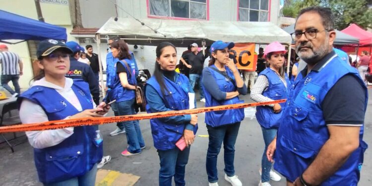 Instalan módulo de atención para familias afectadas por explosión en Coyoacán