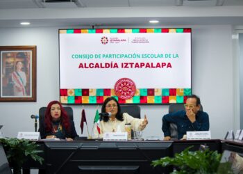 Aleida Alavez encabeza instalación del Consejo de Participación Escolar de Iztapalapa