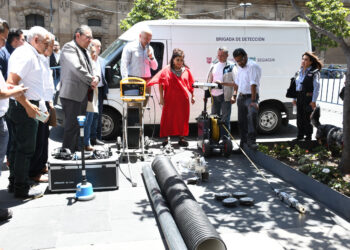 Promete Brugada reparar 30 mil fugas de agua en este año