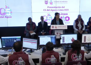 “Agua Clara” para la Ciudad, lanza Brugada línea ‘H2O” y el ‘C5 del Agua’