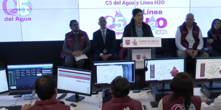 “Agua Clara” para la Ciudad, lanza Brugada línea ‘H2O” y el ‘C5 del Agua’