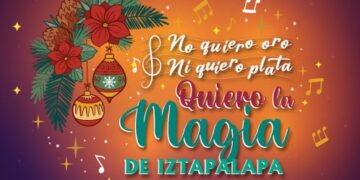 La magia de la Navidad llega a Iztapalapa con pista de hielo y villas navideñas