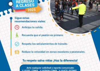 Despliega SSC CDMX a 14 mil policías por operativo «Regreso a Clases 2025»
