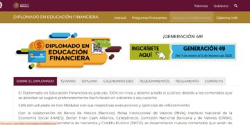 CONDUSEF lanza Diplomado en Educación Financiera: Inscripciones abiertas