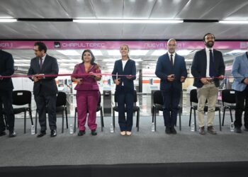 Sheinbaum supervisa reapertura de L1 del Metro