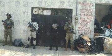 Aseguran 408 toneladas de autopartes robadas en el corazón de la CDMX