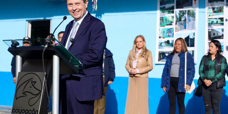 Coyoacán rompe récord de inversión en infraestructura escolar