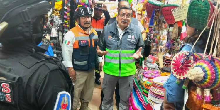 Realizan operativo contra la venta de pirotecnia en Alcaldía Coyoacán