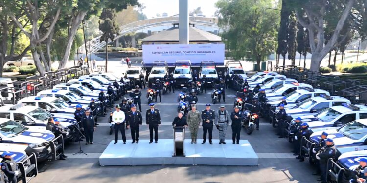 Coyoacán refuerza seguridad con nuevas unidades en toda la demarcación