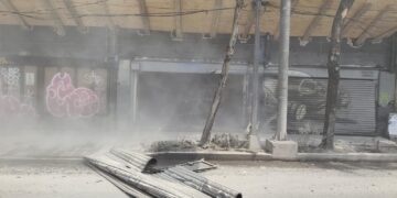 Colapsa edificio dañado desde 2017 en San Antonio Abad y desata sospechas por obras rumbo al Mundial