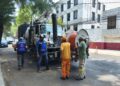 Cuauhtémoc limpia drenaje en la Doctores antes de las lluvias