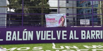 Diana Sánchez Barrios presume 316 canchas rehabilitadas rumbo al Mundial 2026