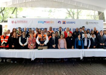 Coyoacán fortalece la prevención y la coordinación en materia de Protección Civil